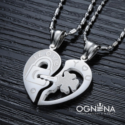 Сет колиета Lucky Silver