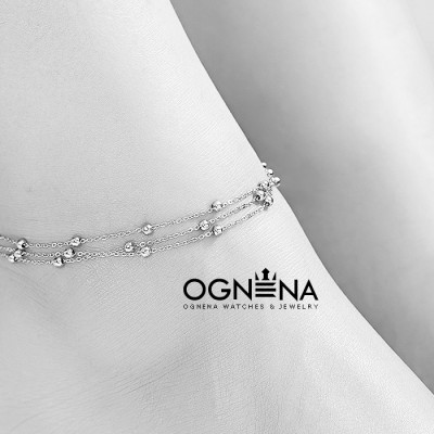 Гривна за крак Лефкада Silver