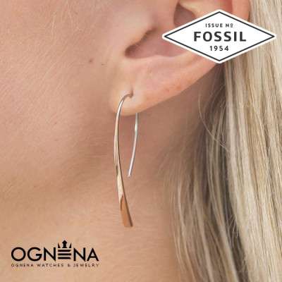 Обеци Fossil JF01703791