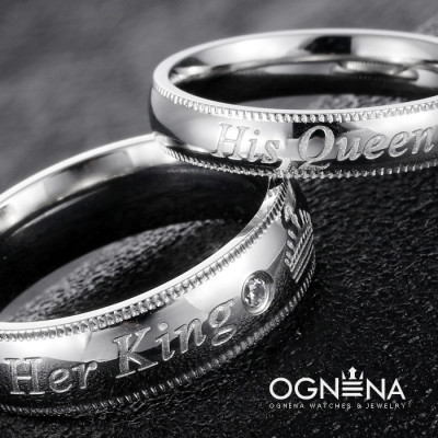 Сет пръстени Queen and King