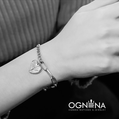Гривна Angel Love Silver
