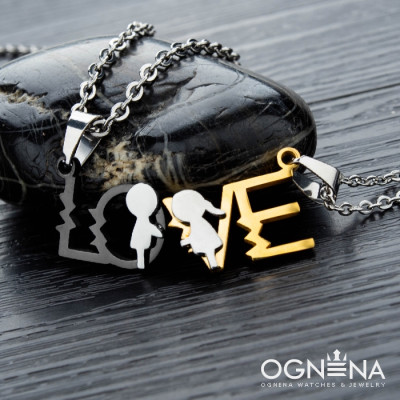 Сет колиета Me and You Gold