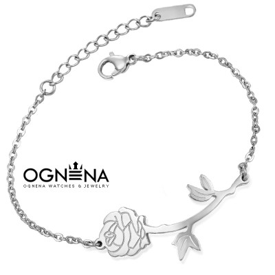 Гривна My Rose Silver