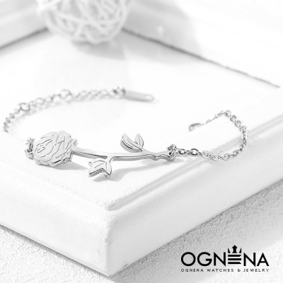 Гривна My Rose Silver