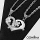 Сет колиета Clover Love Silver