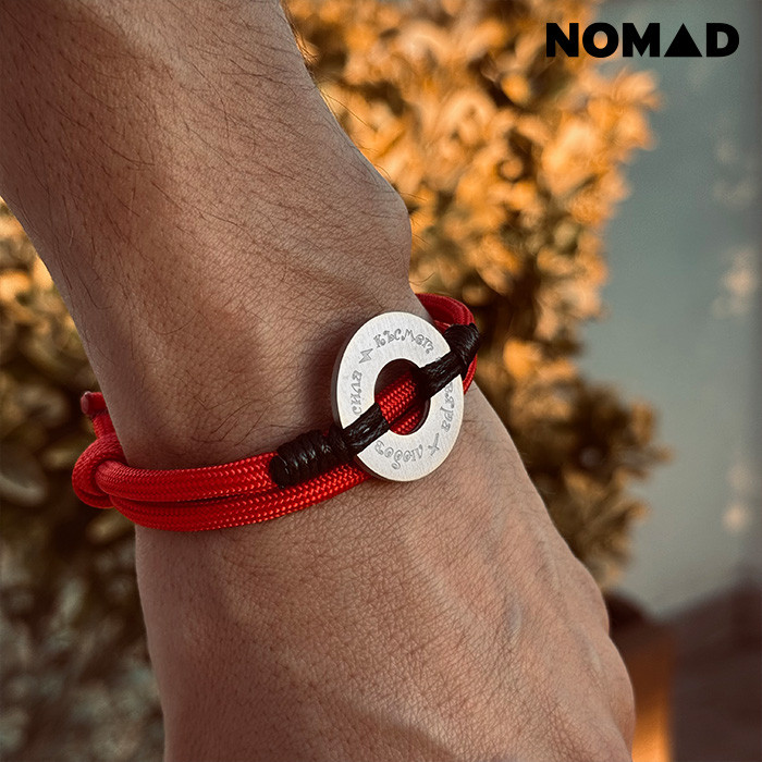 Гривна NOMAD Amulet Circle Red