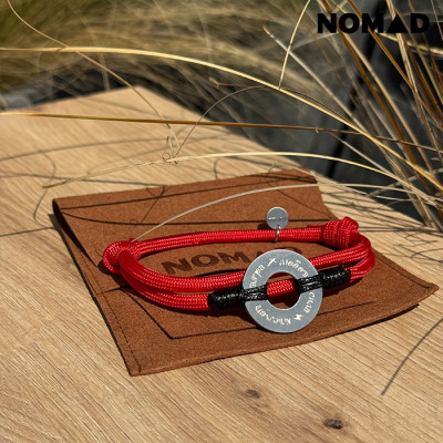 Гривна NOMAD Amulet Circle Red