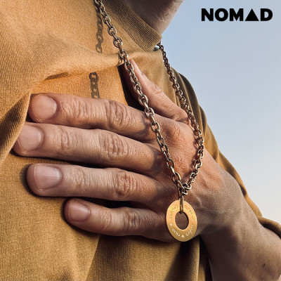Колие NOMAD Circle Chain Gold