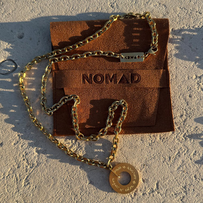 Колие NOMAD Circle Chain Gold
