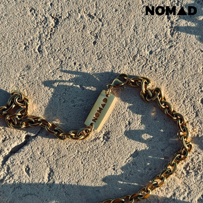Колие NOMAD Circle Chain Gold