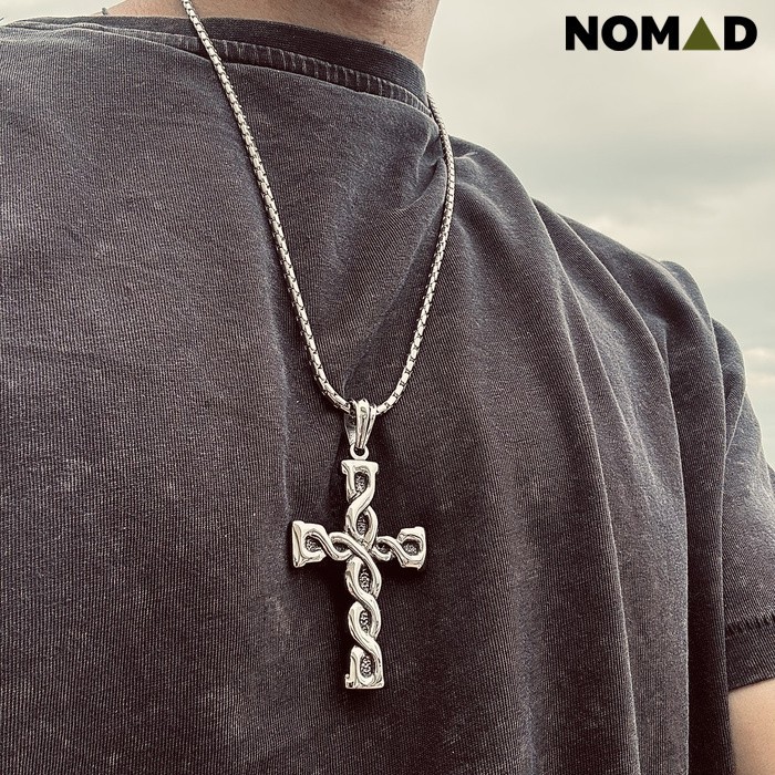 Колие NOMAD - CROSS SIPIRAL