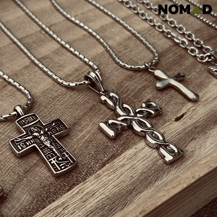 Колие NOMAD - CROSS SIPIRAL