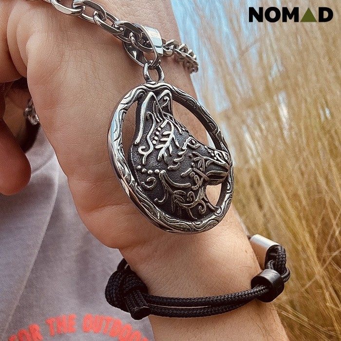 Колие NOMAD - WOLF CIRCLE