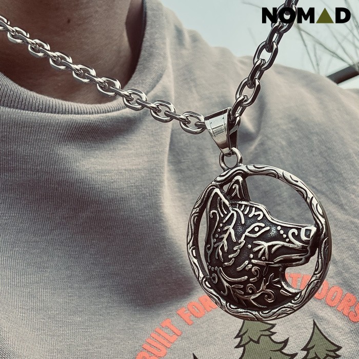 Колие NOMAD - WOLF CIRCLE