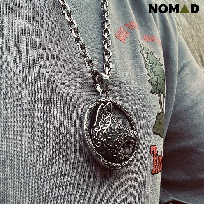Колие NOMAD - WOLF CIRCLE
