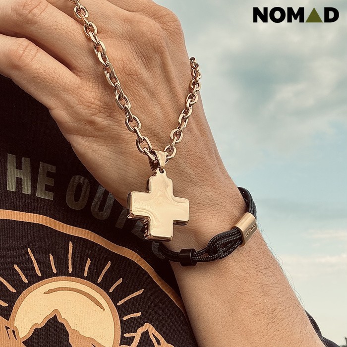 Колие NOMAD - SQUARE CROSS