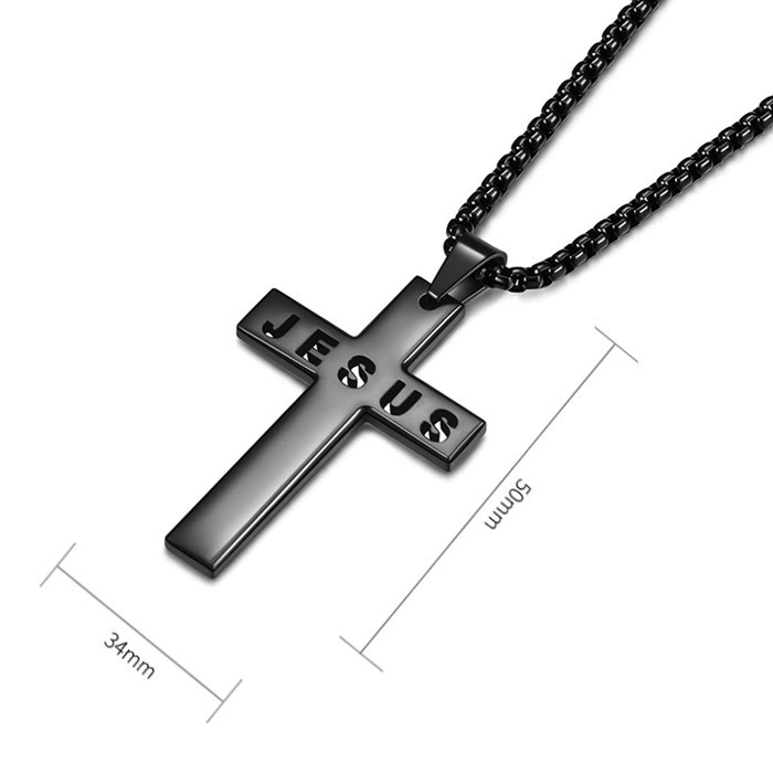 Колие NOMAD CROSS JESUS